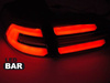 Lampy diodowe red smoke LED do VW Golf 7 VII Variant