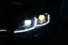 LAMPY PRZEDNIE VW GOLF 7 12-17 LOOK XENON CHROME