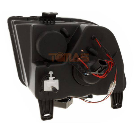 Lampy przednie reflektory Ford Mustang Ringi Black