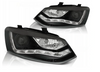 Lampy Reflektory Vw Polo 6r 09-14 Black Led