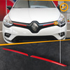 Listwy atrapy przedniej Renault Clio 5D PRE-FL 2012-2016
