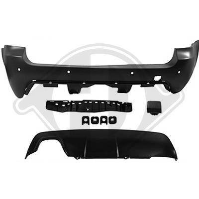 ZDERZAK TYLNY BMW E61 03-07 M-PAKIET Z PDC TOURING