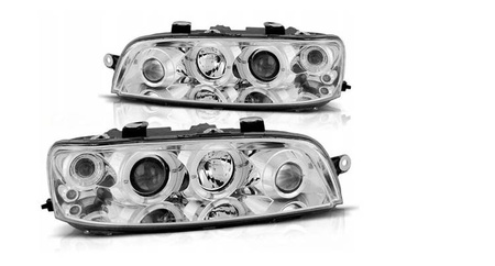LAMPY REFLEKTORY FIAT PUNTO 2 99-03 RINGI CHROME