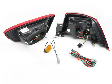 Lampy Tylne Mitsubishi Lancer 8 Sedan 08-16 smoke LED