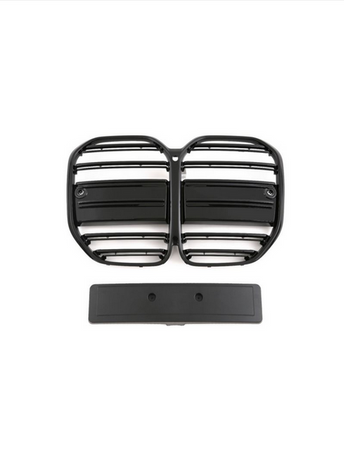 GRILL PRZEDNI BMW 4 G22 G23 RADIOTOR GLOSSY BLACK