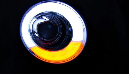 Lampy reflektory MINI COOPER 06-14 CHROME LED