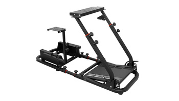 Stelaż do gier i symulatorów – do kierownicy, pedałów i fotela gamingowego