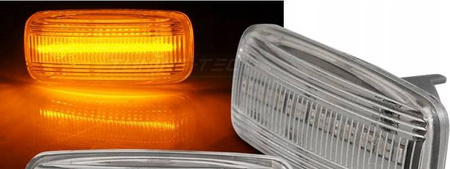 Migacze Audi A4 99-04 A3 00-03 A6 Tt Chrome Led