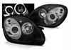 Lampy Mercedes R170 SLK 96-04 ringi ccfl black