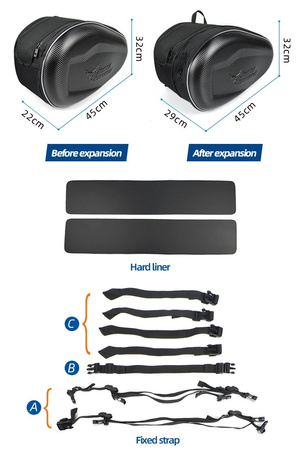 Kufry sakwy boczne Motocentric