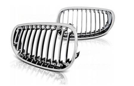 Grill, nerki BMW E60 / E61 03-10 CHROM