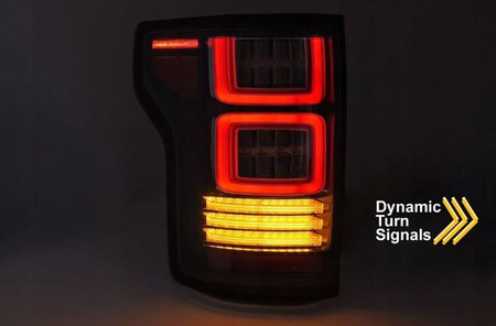 Lampy diodowe RED LED do Ford F150 MK13 14-20