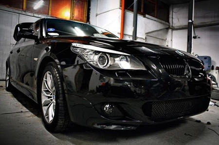 ZDERZAK PRZEDNIE BMW E60 E61 07-10 LCI MTECH PDC S