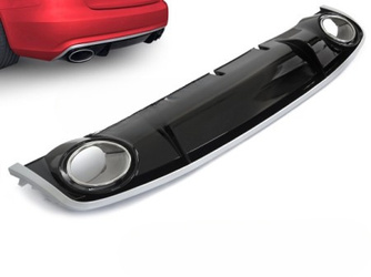 Dyfuzor Sportowy Audi A4 B8 LIFT (2012-2015) – Czarny Połysk Nowoczesny Tuning Twojego Audi A4 B8 po liftingu!