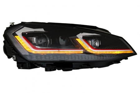 LAMPY PRZEDNIE LED VW GOLF 7 12-17 LOOK 7,5 GTI