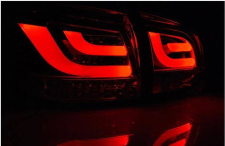 Lampy diodowe Vw Golf VI 6 08-12 red smoke led bar