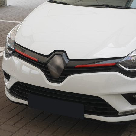 Listwy atrapy przedniej Renault Clio 5D PRE-FL 2012-2016
