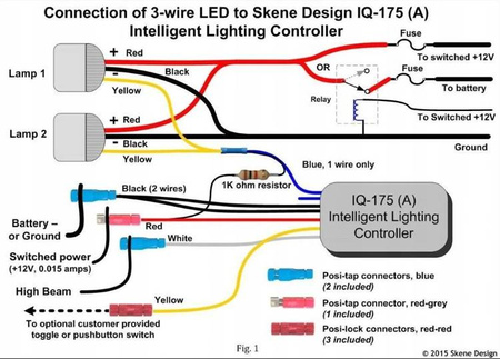 Halogeny lampy LED CREE BMW ADVENTURE Africa Twin