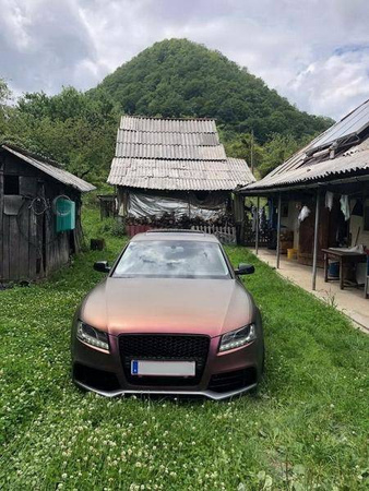 ZDERZAK PRZEDNI AUDI A5 8T 2008-2011 LOOK RS5