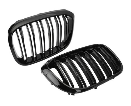 Grill BMW X3 X4 G01 G02 GLOSSY BLACK 17 - 21