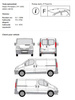 Platforma bagażnik dachowy Opel Vivaro L1H1 01-14
