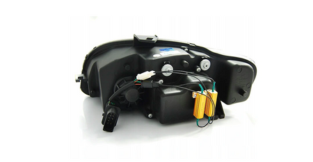 Lampy Reflektory Audi A4 B7 04-08 Led Tube Black