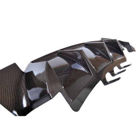 DYFUZOR TYLNY DO BMW F10 F11 09-16 CARBON LOOK