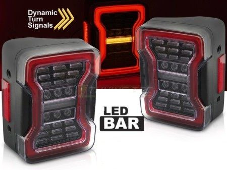Lampy Tylne Do Jeep Wrangler JK 2007–2018 – wersja B