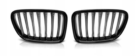 Grill nerki black połysk do Bmw X1 E84 LCI 12-14