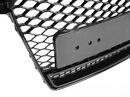Grill Sport Style Glossy Black Fits Audi TT 8J 06-14