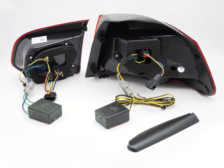 Lampy tylne diodowe do VW Golf 6 08-13 red