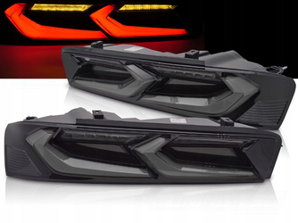 Lampy diodowe smoke black LED do Chevrolet Camaro