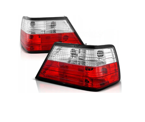 Lampy Tylne Mercedes W124 E-klasa 85-95 Clear Red
