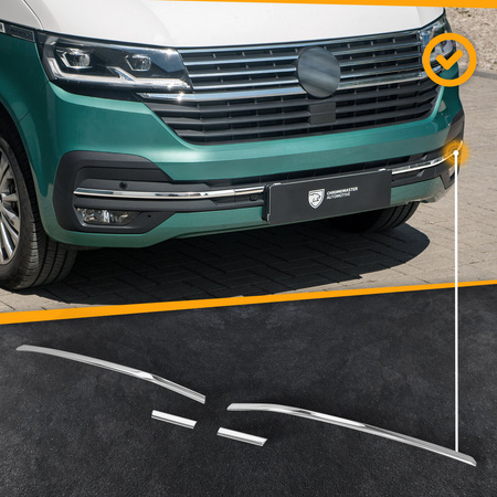 Listwy atrapy zderzaka przedniego Volkswagen Caravelle 2019-2023