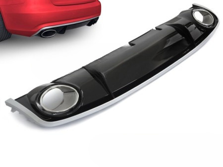 Dyfuzor Sportowy Audi A4 B8 LIFT (2012-2015) – Czarny Połysk Nowoczesny Tuning Twojego Audi A4 B8 po liftingu!