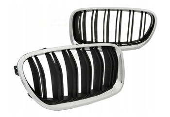 Grill nerki BMW F10 F11 M5 Look Chrome black