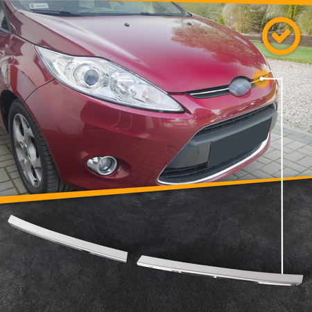 Listwy atrapy przedniej Ford Fiesta PRE-FL 2008-2012