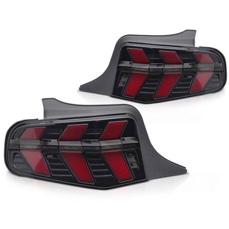 Lampy diodowe FORD MUSTANG 10-13 BLACK LED