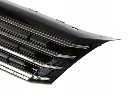 Grill Atrapa VW Passat B7 10-14 Chrome Black