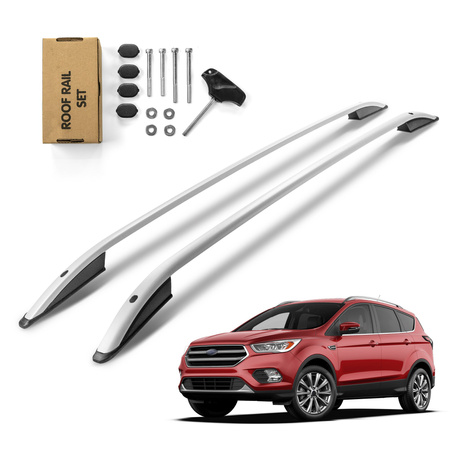 Relingi dachowe Ford Kuga II C520 | DM2 2013-2019 Srebrny