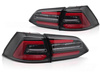 Lampy diodowe LED B-RED do VW GOLF 7 VII VARIANT