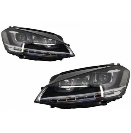 LAMPY PRZEDNIE DO VW GOLF VII 13-17 U-STYLE LED
