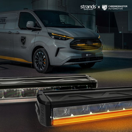 LED BAR Zestaw lamp oświetlenie LED w grill do FORD TRANSIT CUSTOM 2023-