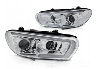 Lampy Reflektory Chrome Led Do Vw Scirocco 08-14