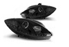Reflektory Seat Leon, Altea 09-12 Black Tru Drl