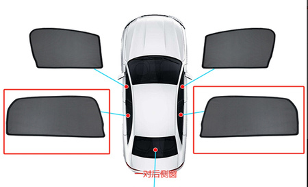 Zasłonki osłony szyb Skoda Octavia 3 III 2012-2020
