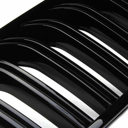GRILL (NERKI) BMW X3 X4 F25 F26 M LOOK GLOSS BLACK