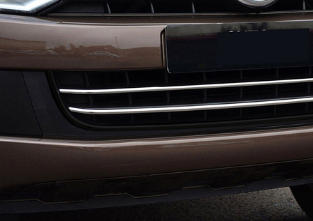 Listwy atrapy zderzaka przedniego Volkswagen Amarok PRE-FL 2010-2016