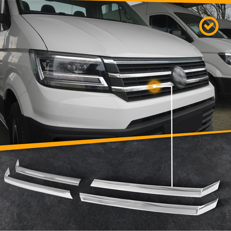 Listwy atrapy przedniej Volkswagen e-Crafter 2018-