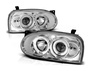 Lampy Reflektory Vw Golf 3 III 91-97 Ringi Chrome